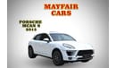 Porsche Macan S Base 3.0T AGENCY MAINTAINED - PORCSHE MACAN S 2015 - 3.0TC V6 4WD - RED INTERIOR - MINT CONDITION