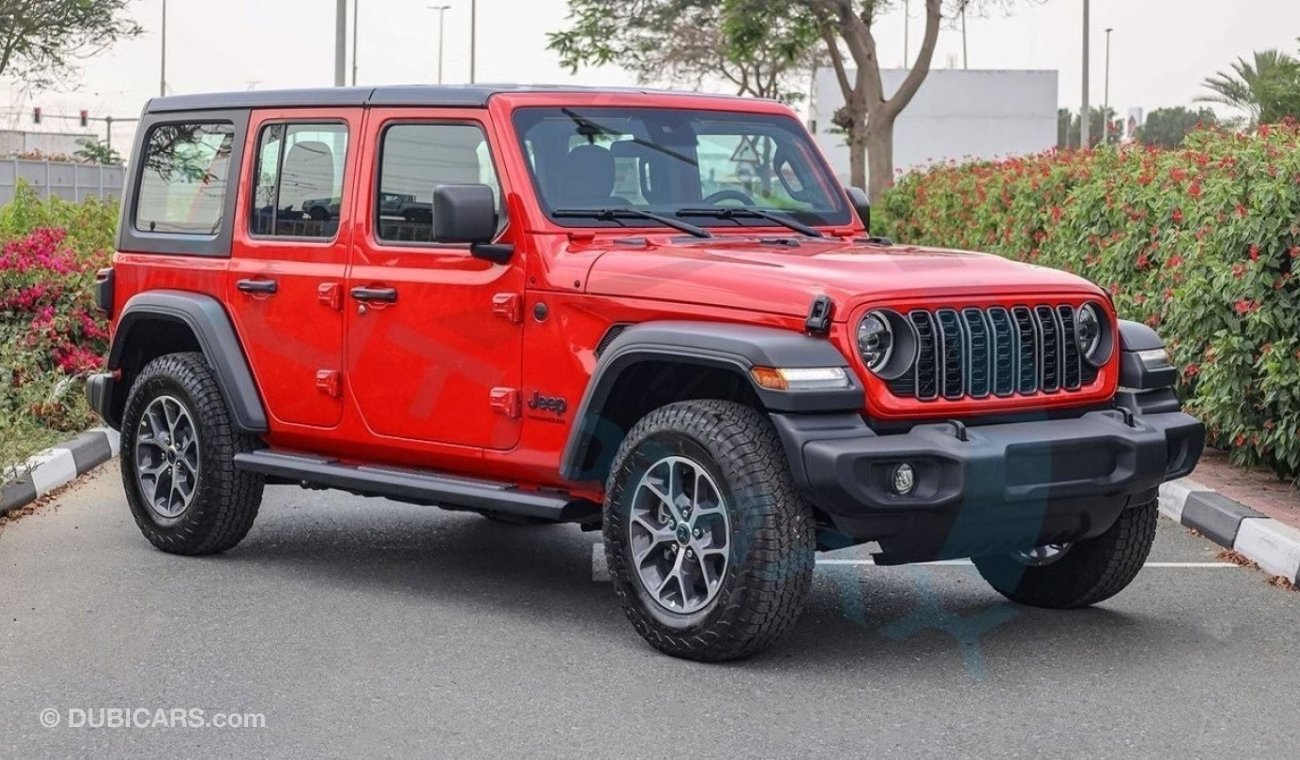 Jeep Wrangler Unlimited Sport Plus , 2024 GCC , 0Km , With 5 Years Warranty & 3 Years Service @Official Dealer