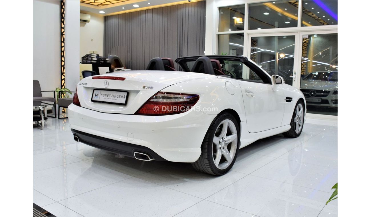 Mercedes-Benz SLK 350 Sport EXCELLENT DEAL for our Mercedes Benz SLK350 ( 2015 Model! ) in White Color! GCC Specs