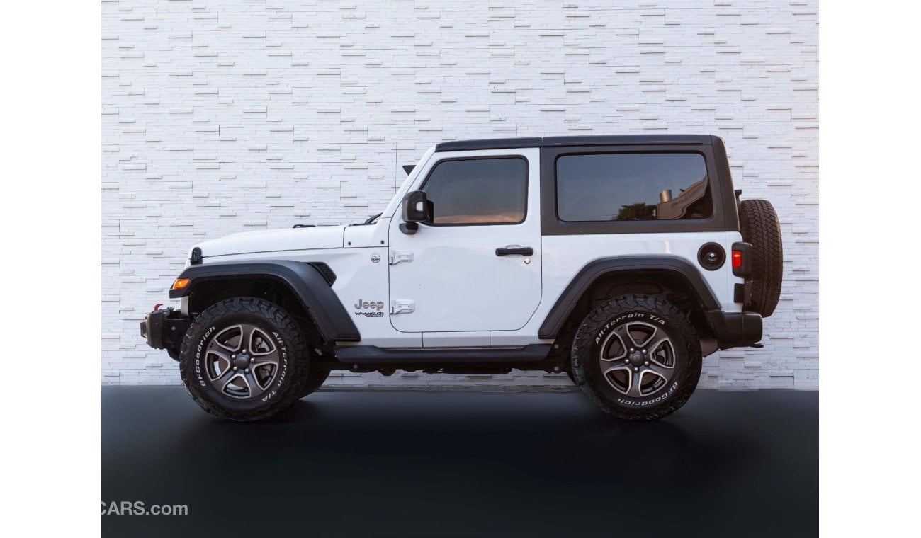 Jeep Wrangler AED 1,808 PM • WRANGLER SPORT 4X4 TRAIL RATED® • LOW KMS • GCC SPECS • PRISTINE CONDITION