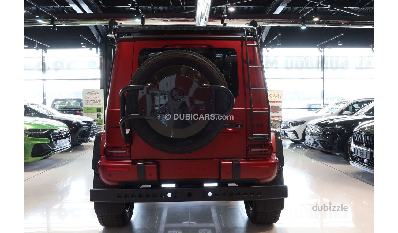 Mercedes-Benz G 63 AMG 4X4² BRAND NEW MERCEDES - BENZ G63 4X4 SQUARED 2023 RED MATE COLOR