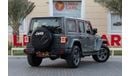 جيب رانجلر Unlimited Sahara 3.6L Jeep Wrangler Unlimited Sahara 2023 GCC under Agency Warranty with Flexible Do