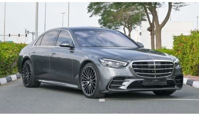 مرسيدس بنز S 500 4M Mercedes-Benz S500 V6 | Rear Axle Steering, GCC Dealer WARRANTY| 2021