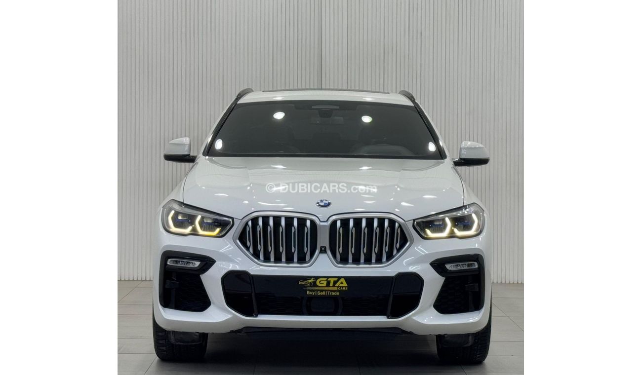 بي أم دبليو X6 40i M Sport 3.0L 2021 BMW X6 xDrive40i M-Sport, Dec 2025 BMW Warranty + Service Pack, Full Options,