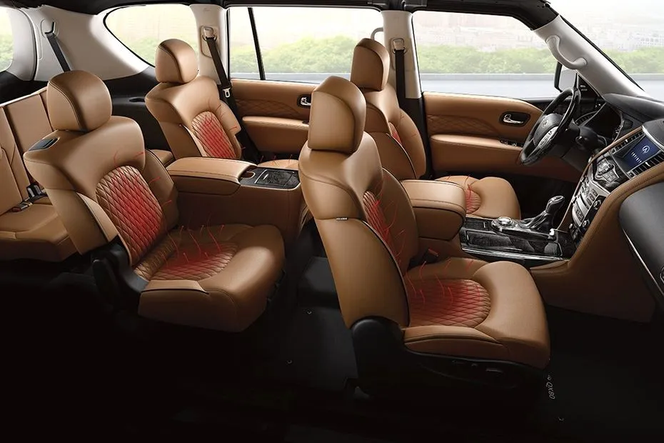 Infiniti QX80 interior - Seats