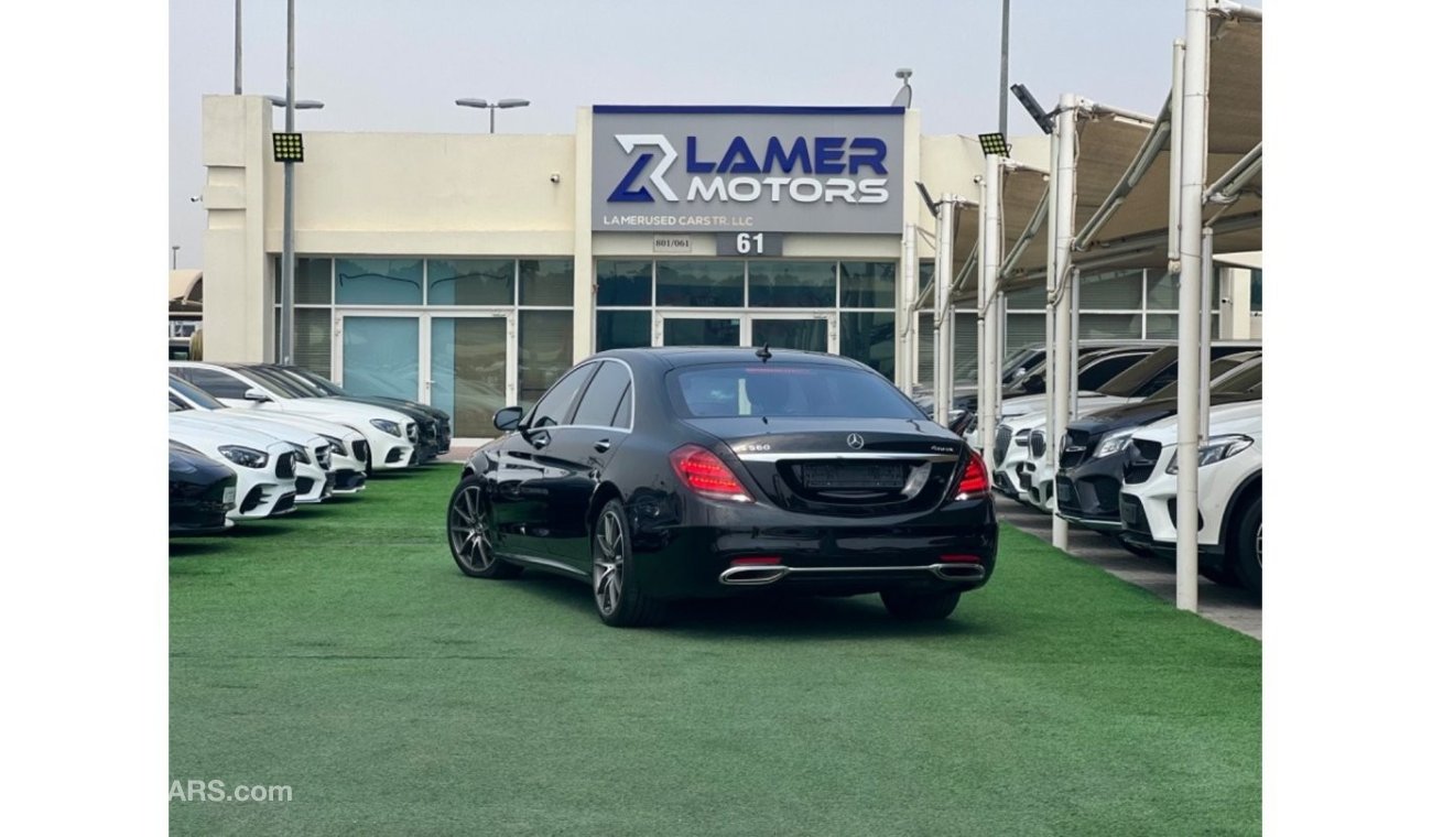 مرسيدس بنز S 560 2400 Monthly payments / s560 2019 USA / Low mileage / clean car