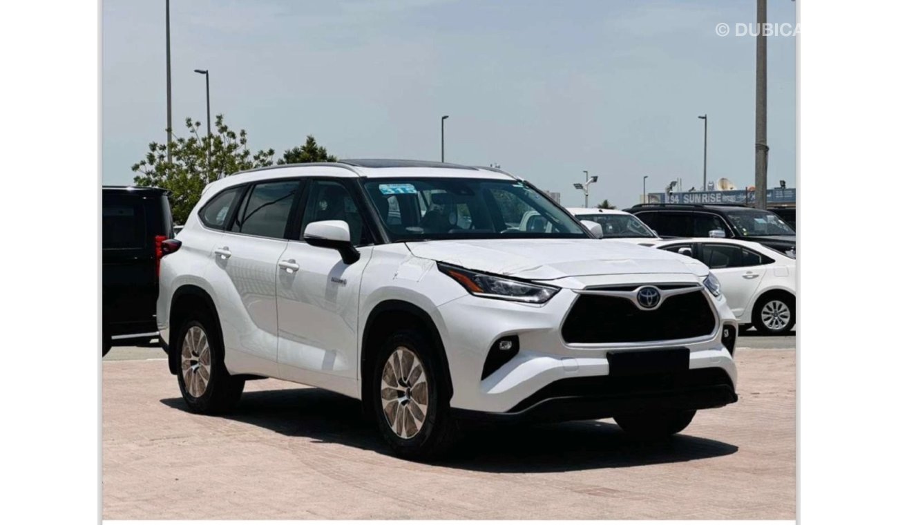 تويوتا هايلاندر TOYOTA HIGHLANDER GLE 2.5 L WHITE