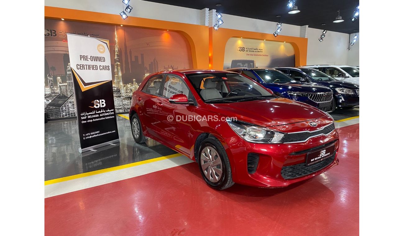 كيا ريو LX 1.4L Hatchback Zero Down Payment | GCC | Under Warranty | Certified Pre-owned |