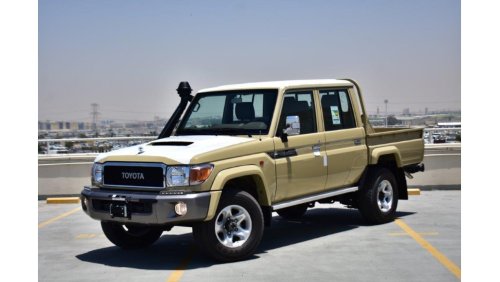 تويوتا لاند كروزر بيك آب 2023 Model Land Cruiser 79 Double Cab Pick up V8 4.5L Diesel Manual Transmission