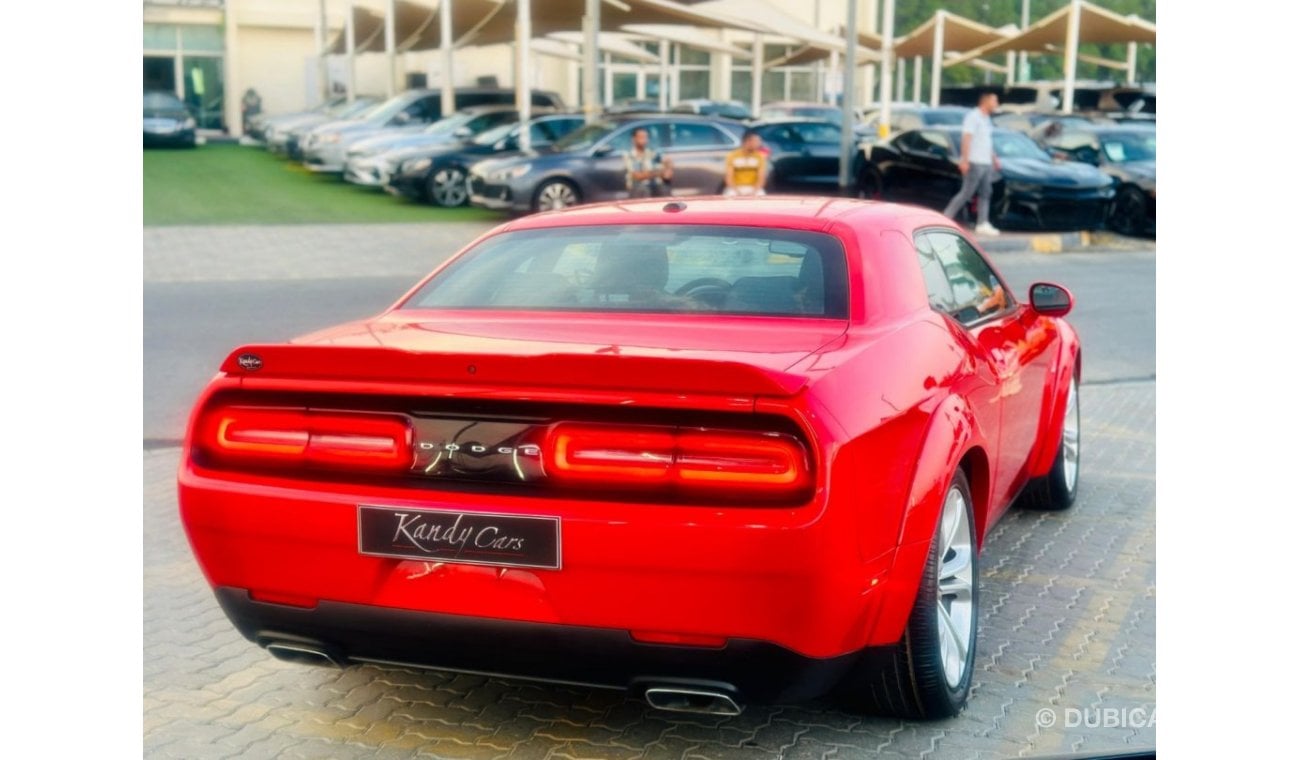 Dodge Challenger R/T | Monthly AED 1580/- | 0% DP | Custom Alcantara Seats | Touch Screen | Cruise Control | # 71435