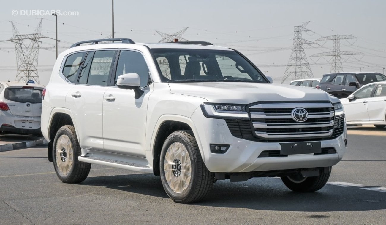 تويوتا لاند كروزر Brand New Toyota Land Cruiser VX+ | 7Seater |  3.3L Diesel | White/Black | 2023 | For Export Only