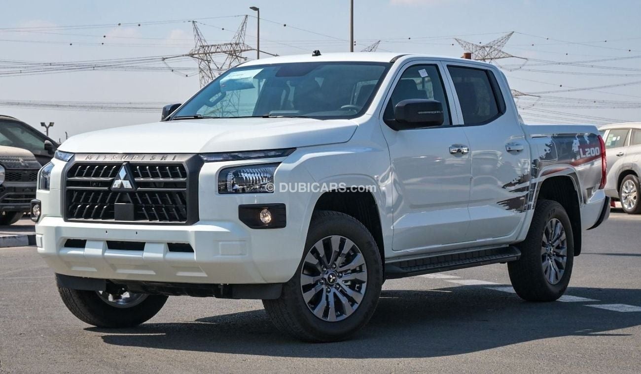 ميتسوبيشي L200 Brand New Mitsubishi L200 For Export 2.4L Petrol GLX| White/Black | M/T | Euro 5 | L200-GLX-P-4WD