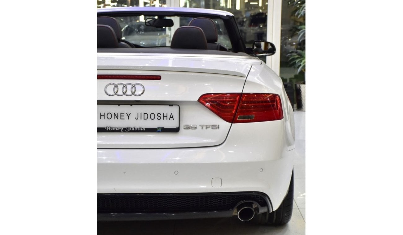 Audi A5 EXCELLENT DEAL for our Audi A5 35TFSi S-Line Convertible ( 2016 Model ) in White Color GCC Specs