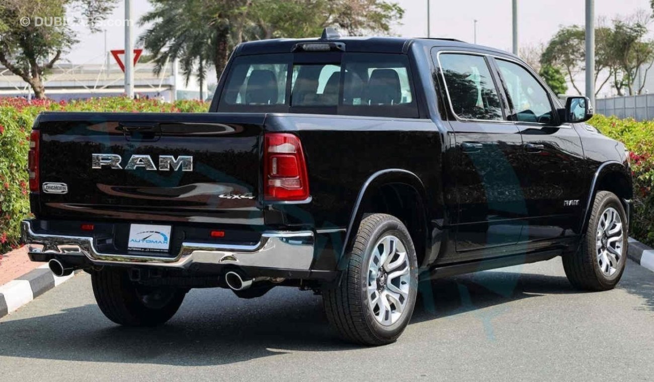 RAM 1500 (ТОЛЬКО НА ЭКСПОРТ , For Export) Longhorn Crew Cab V8 5.7L HEMI , 2024 GCC , 0Km , Без пробе