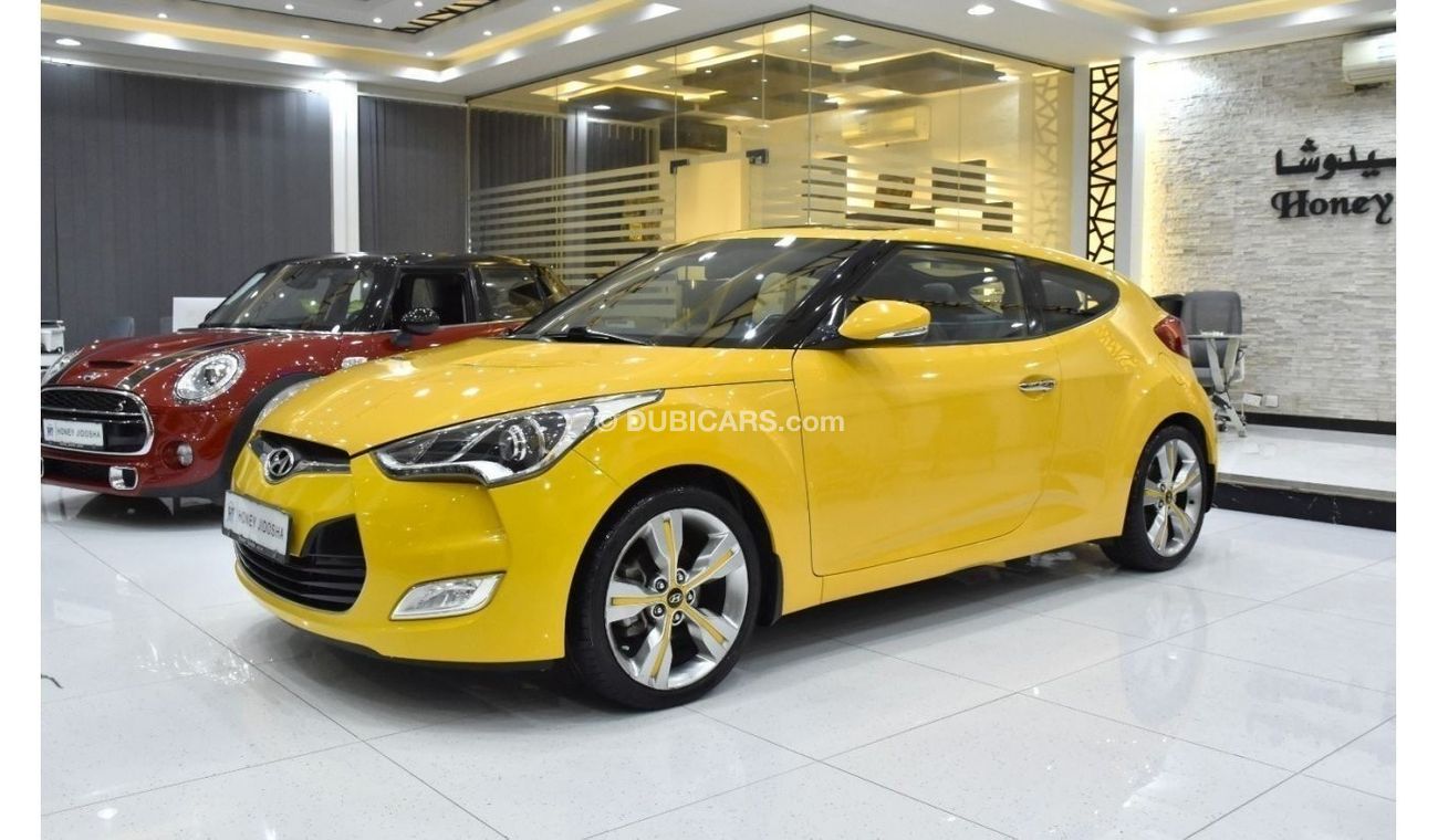 Hyundai Veloster EXCELLENT DEAL for our Hyundai Veloster ( 2015 Model ) in Yellow Color GCC Specs