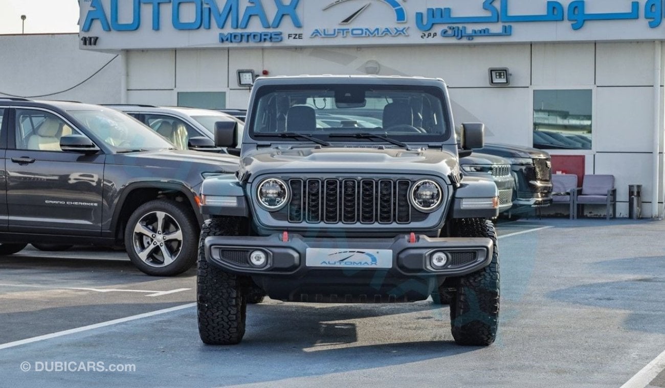 Jeep Wrangler Rubicon I4 2.0L Turbo , 2024 GCC  , 0Km , With 3 Years or 60K Km Warranty @Official Dealer