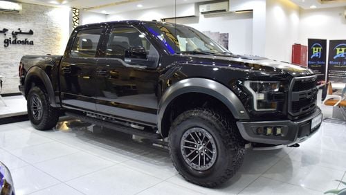 Ford F 150 Raptor EXCELLENT DEAL for our Ford F-150 Raptor ( 2020 Model ) in Black Color GCC Specs