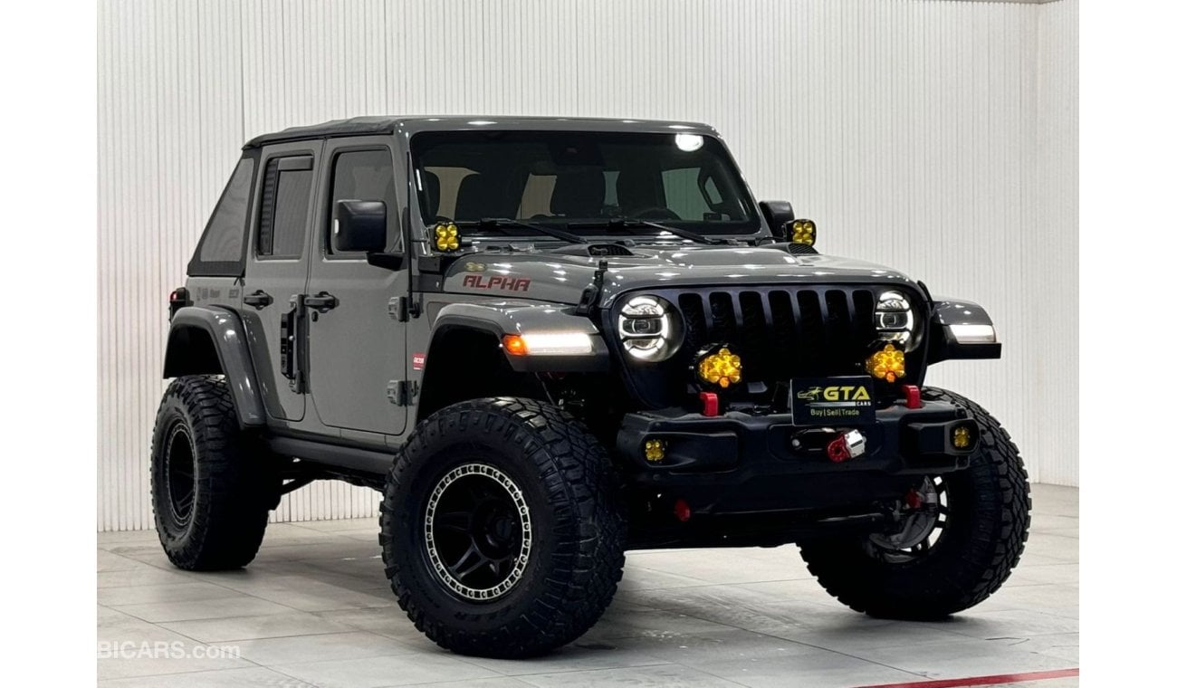 Jeep Wrangler 2018 Jeep Wrangler Unlimited Sport, Warranty, Full Service History, Fully Modified, GCC