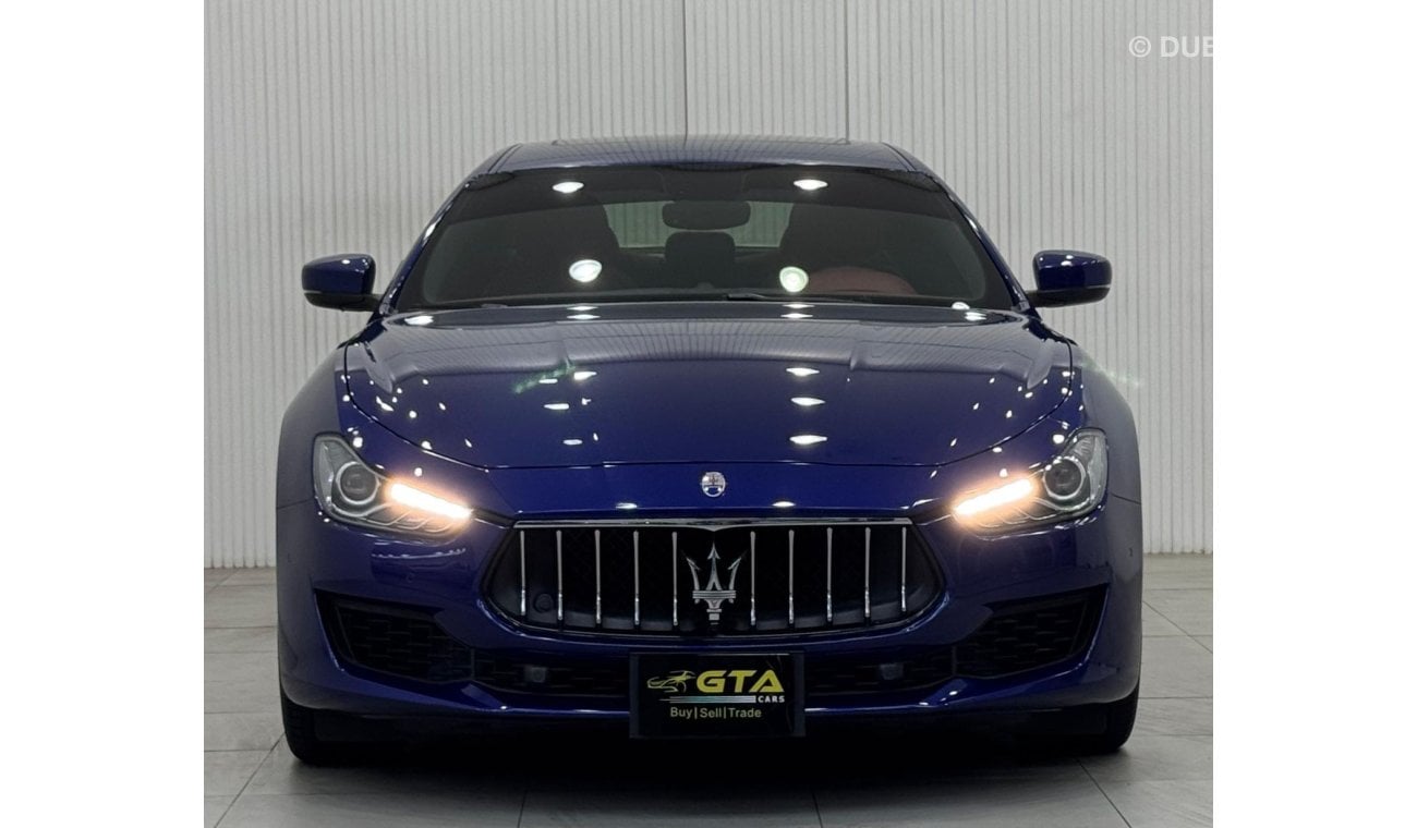 مازيراتي جيبلي S 3.0L 2019 Maserati Ghibli S, One Year Warranty, Full Agency Service History, GCC