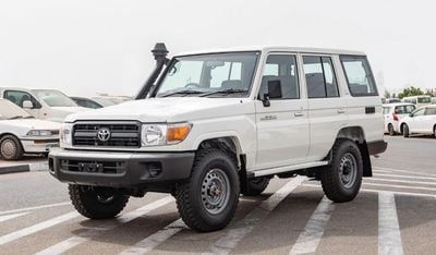 تويوتا لاند كروزر هارد توب (RHD) Toyota Land Cruiser 76 DC 4.2D Power Window MT MY2023 – White