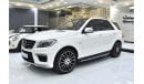 Mercedes-Benz ML 63 AMG EXCELLENT DEAL for our Mercedes Benz ML63 AMG ( 2015 Model ) in White Color GCC Specs