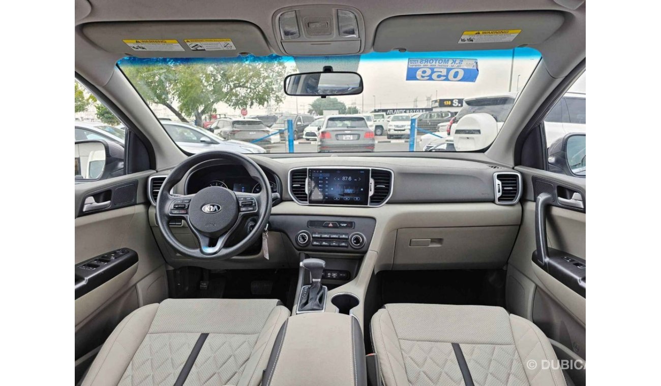 كيا سبورتيج LX / LEATHER SEATS / DVD / REAR CAMERA / ONLY FOR EXPORT / LOT#38156