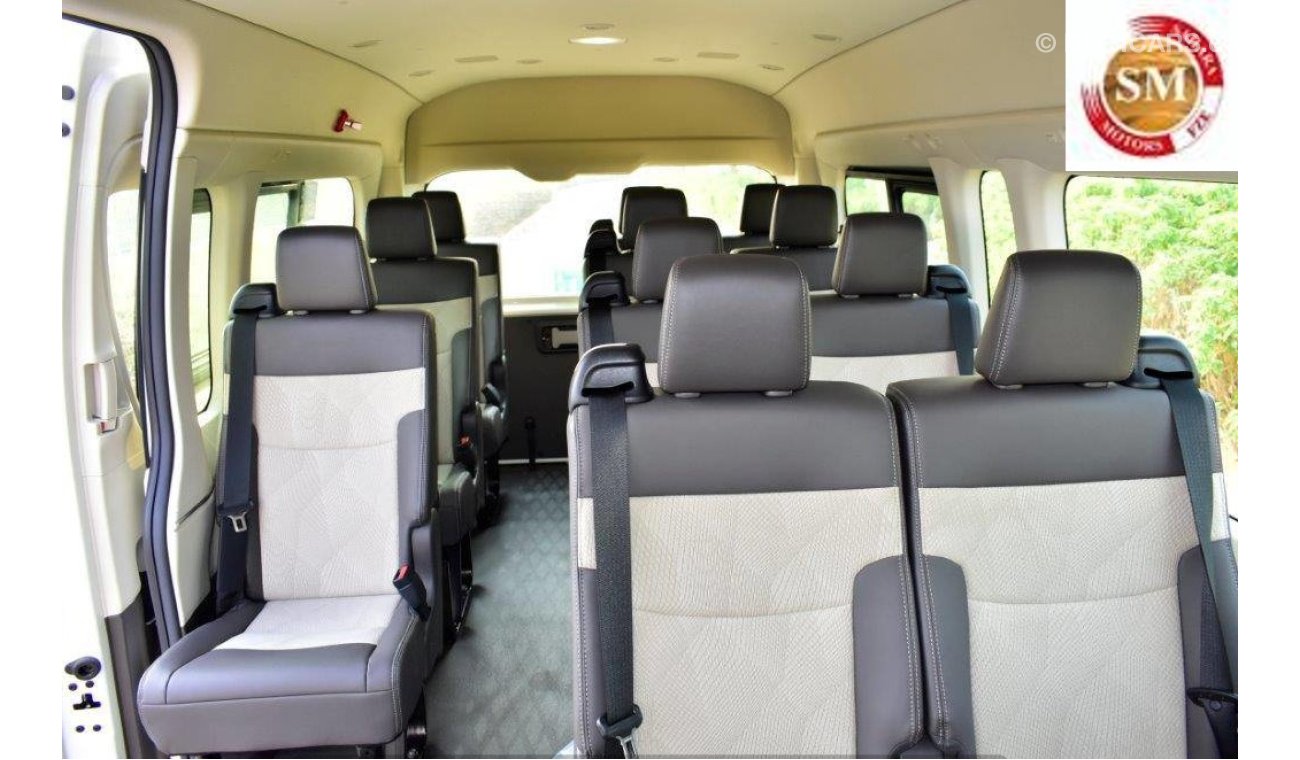 New Toyota Hiace 2020 Model High Roof 28l Diesel 13 Seater Bus