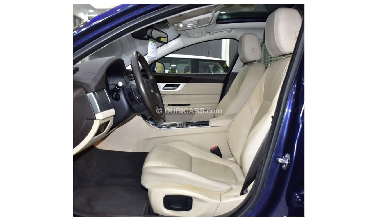 جاكوار XF EXCELLENT DEAL for our Jaguar XF 25t ( 2017 Model ) in Blue Color GCC Specs