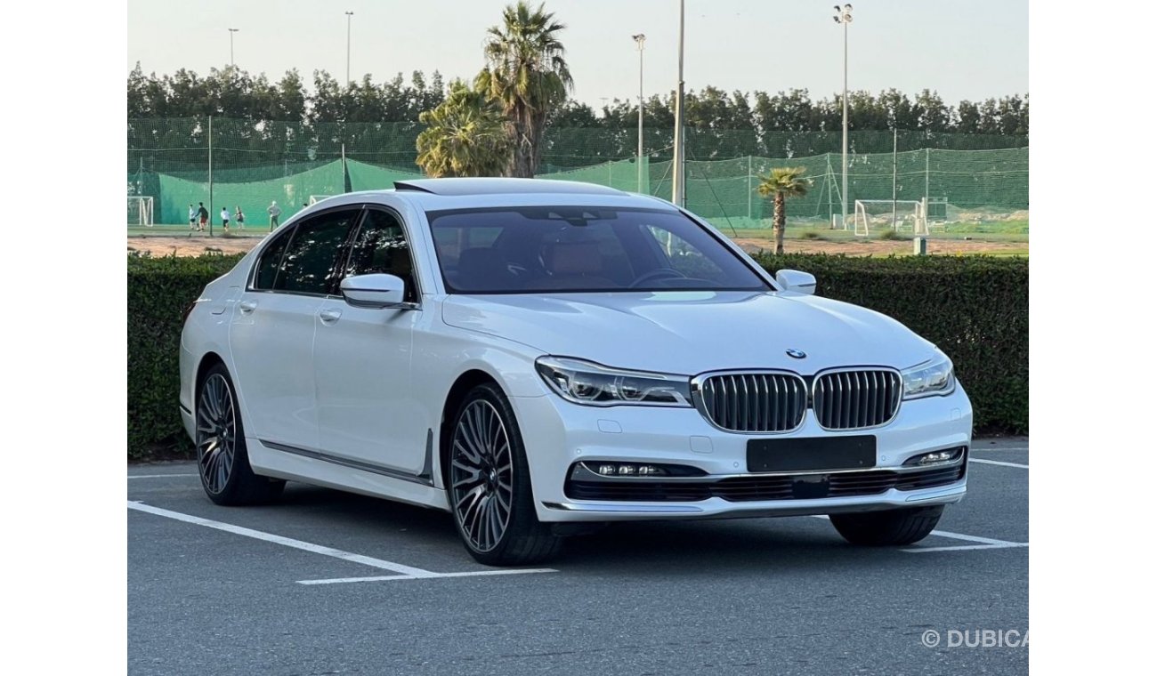 BMW 740Li Exclusive 1500 Monthly payments / BMW 740 LI / GCC / no accidents/ Full option