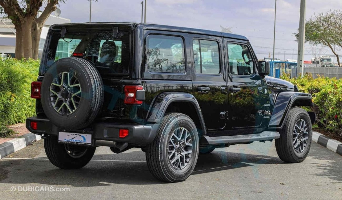 Jeep Wrangler Unlimited Sahara Turbo , 2024 GCC , 0Km , With 5 Years Warranty & 3 Years Service @Official Dealer