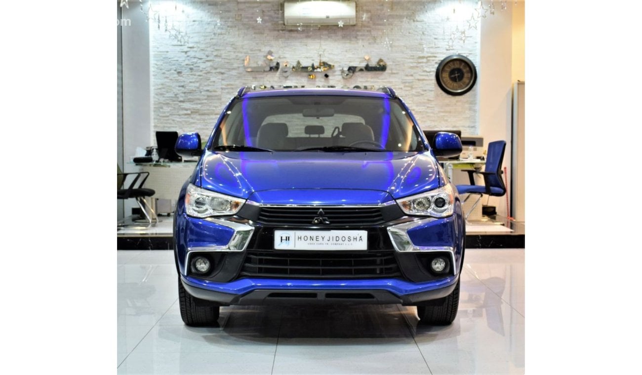 ميتسوبيشي ASX ORIGINAL PAINT ( صبغ وكاله ) Mitsubishi ASX 2017 Model!! in Blue Color! GCC Specs