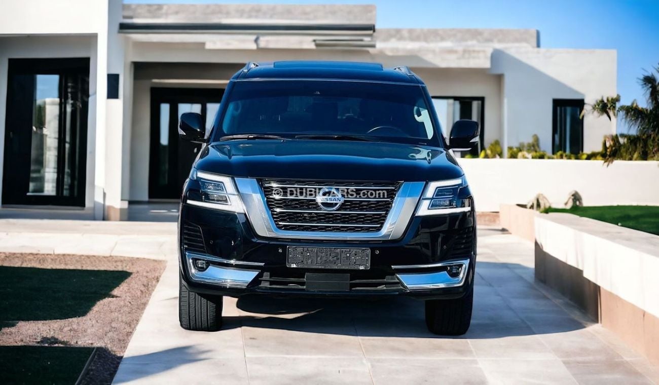 نيسان باترول LE Titanium Chrome 5.6L AED 2720 PM | NISSAN PATROL 2021 | GCC | V8 | LE TITANIUM | WELL MAINTAINED