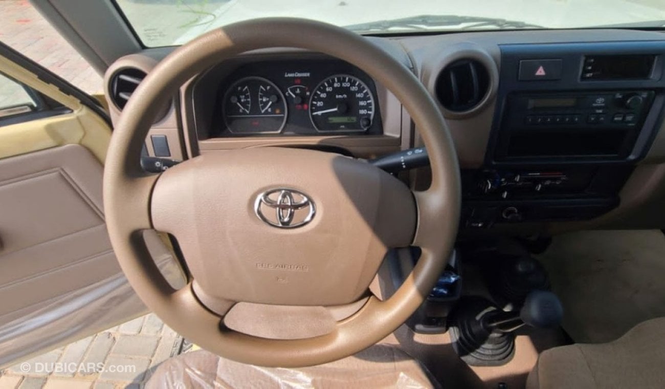 Toyota Land Cruiser Pick Up TOYOTA LC79 SINGLE CABIN 4.2L DIESEL 2023 MODEL YEAR COLOR BEIGE AND WHITE