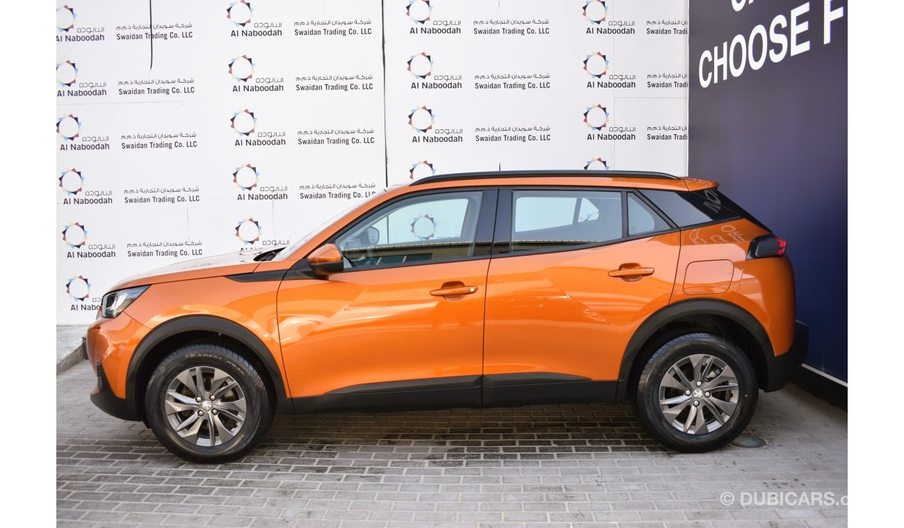 Peugeot 2008 AED 999 PM | ACTIVE 1.2L TC AT GCC MANUFACTURER WARRANTY 2028 OR 100K KM