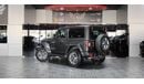 Jeep Wrangler Sport 3.6L A/T (4 Seater) AED 2,500 P.M | 2022 JEEP WRANGLER SAHARA | UNDER AGENCY WARRANTY | LOW KM