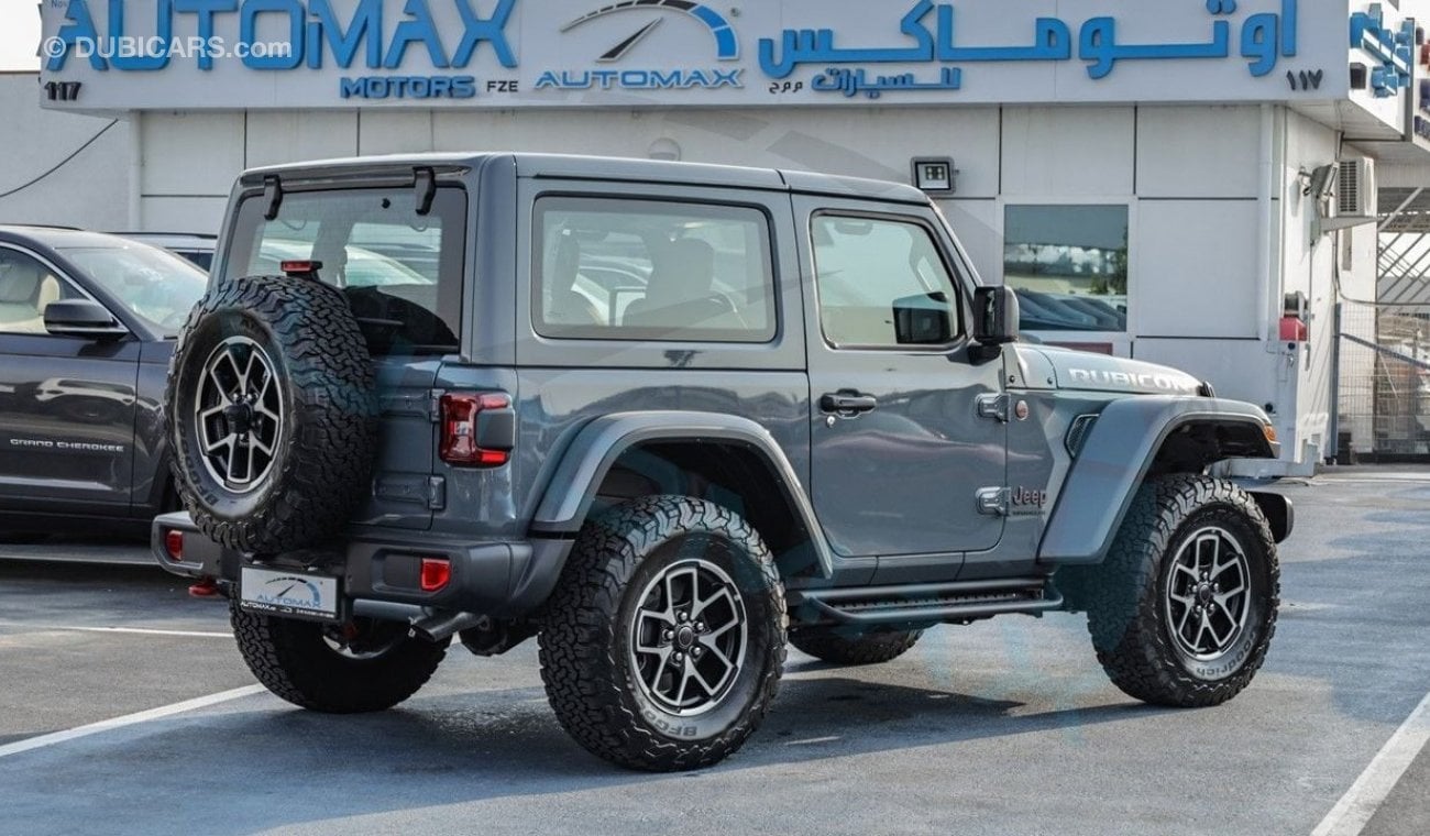 Jeep Wrangler Rubicon I4 2.0L Turbo , 2024 GCC  , 0Km , With 3 Years or 60K Km Warranty @Official Dealer