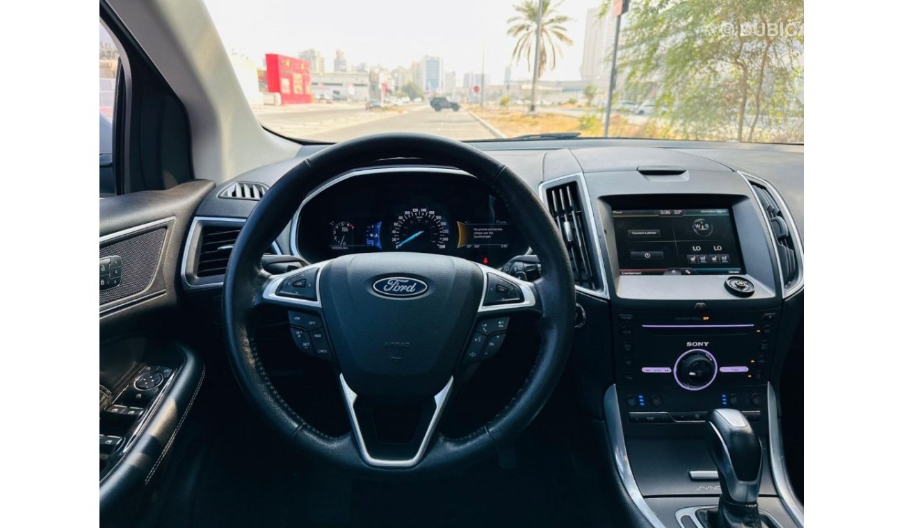 فورد إدج AED 1,100 PM | FORD EDGE TITANIUM 3.5 V6 | AWD | FULL SERVICE HISTROY | PADDLE SHIFTER | 0%DOWNPAYME