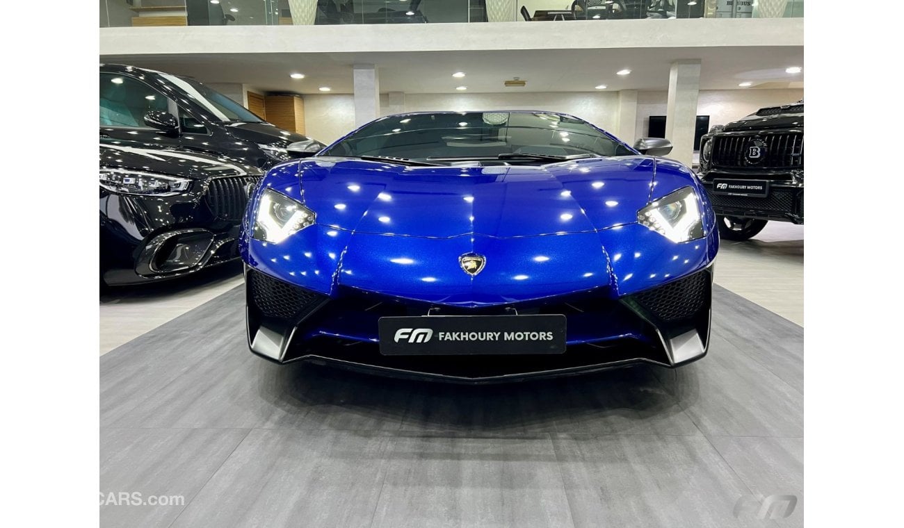 Lamborghini Aventador LP750-4 SuperVeloce IN IT'S REALLY EXCELLENT CONDITION!!!