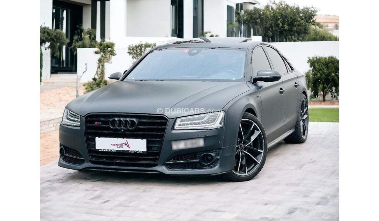 Audi S8 TFSI quattro Plus AED 3,000 EMI | AUDI | S-8 PLUS QUATRO | 2016 | 4.0L | FULL SERVICE HISTORY | 0% D