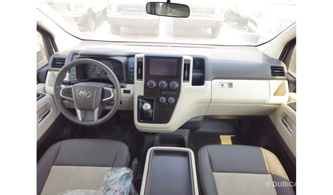 تويوتا هاياس 2024 TOYOTA HIACE 2.8L DIESEL 14 SEATER,ALLOY WHEELS,GL, MANUAL TRANSMISSION