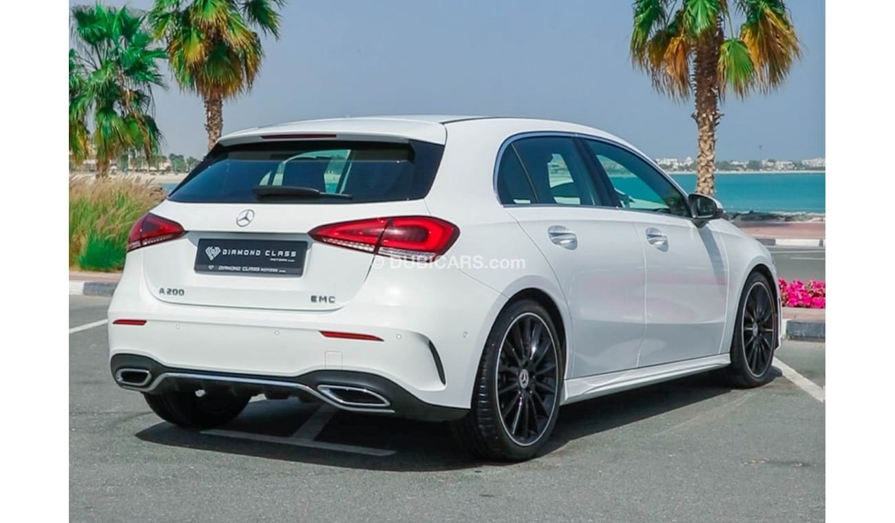 Mercedes-Benz A 200 Premium Mercedes A200 AMG White Panoramic   2022 GCC Under Warranty