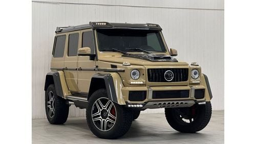 مرسيدس بنز G 500 4X4² Brabus 2016 Mercedes Brabus G500 4×4², Service History, Carbon Fiber Package, Excellent Condition, G