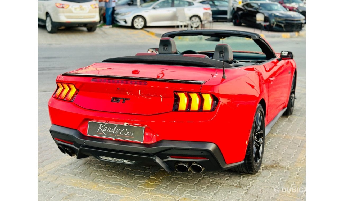 فورد موستانج GT Premium Convertible | Monthly AED 3800/- | 0% DP | Digital Cluster | Active Exhaust | # 04274