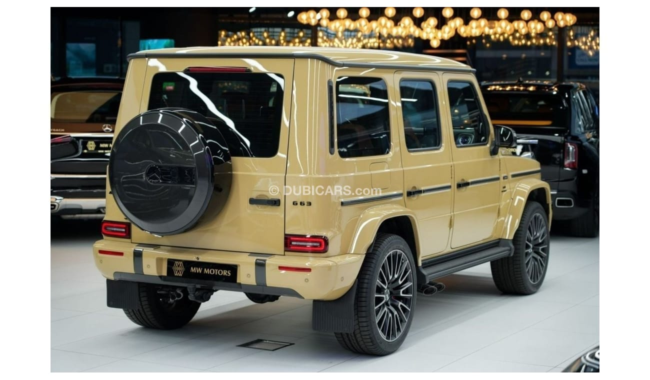 مرسيدس بنز G 63 AMG Mercedes-Benz G63 | 2025 GCC 0km | Agency Warranty | AMG | 22 Inch Rims | Double Night Package