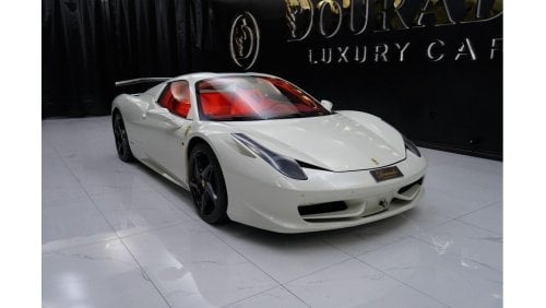 Ferrari 458 Spider | Italia | Type F142 | Used | 2014 | White Bianco Avus