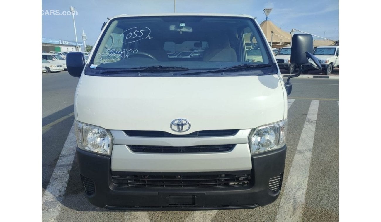 Toyota Hiace WHITE -PETROL , AUTO -TRH200-0211043-4DOOR , A/T , DUAL AC -RIGHT HAND DRIVE -ONLY EXPORT.