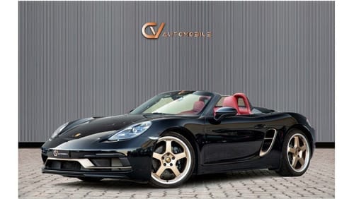 Porsche 718 Boxster (25 Years Edition) - GCC Spec - With Warranty