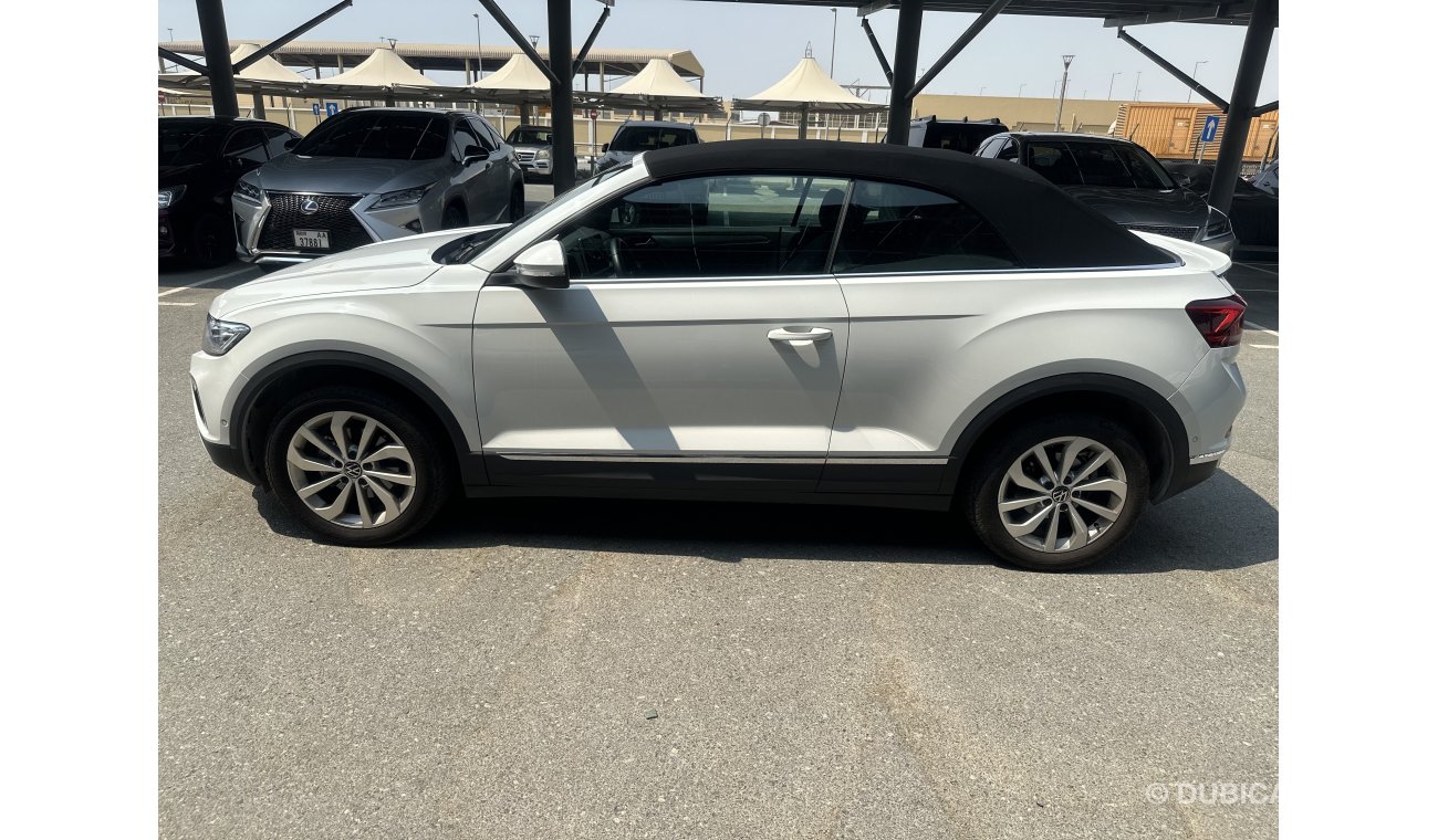 فولكس واجن T ROC 2023 MANUAL GEAR cabriolet WARRANTY and 2 free service