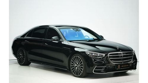 مرسيدس بنز S 580 Mercedes-Benz S 580 | 2024 GCC 3k km | Agency Warranty | AMG Package | Chauffeur Package