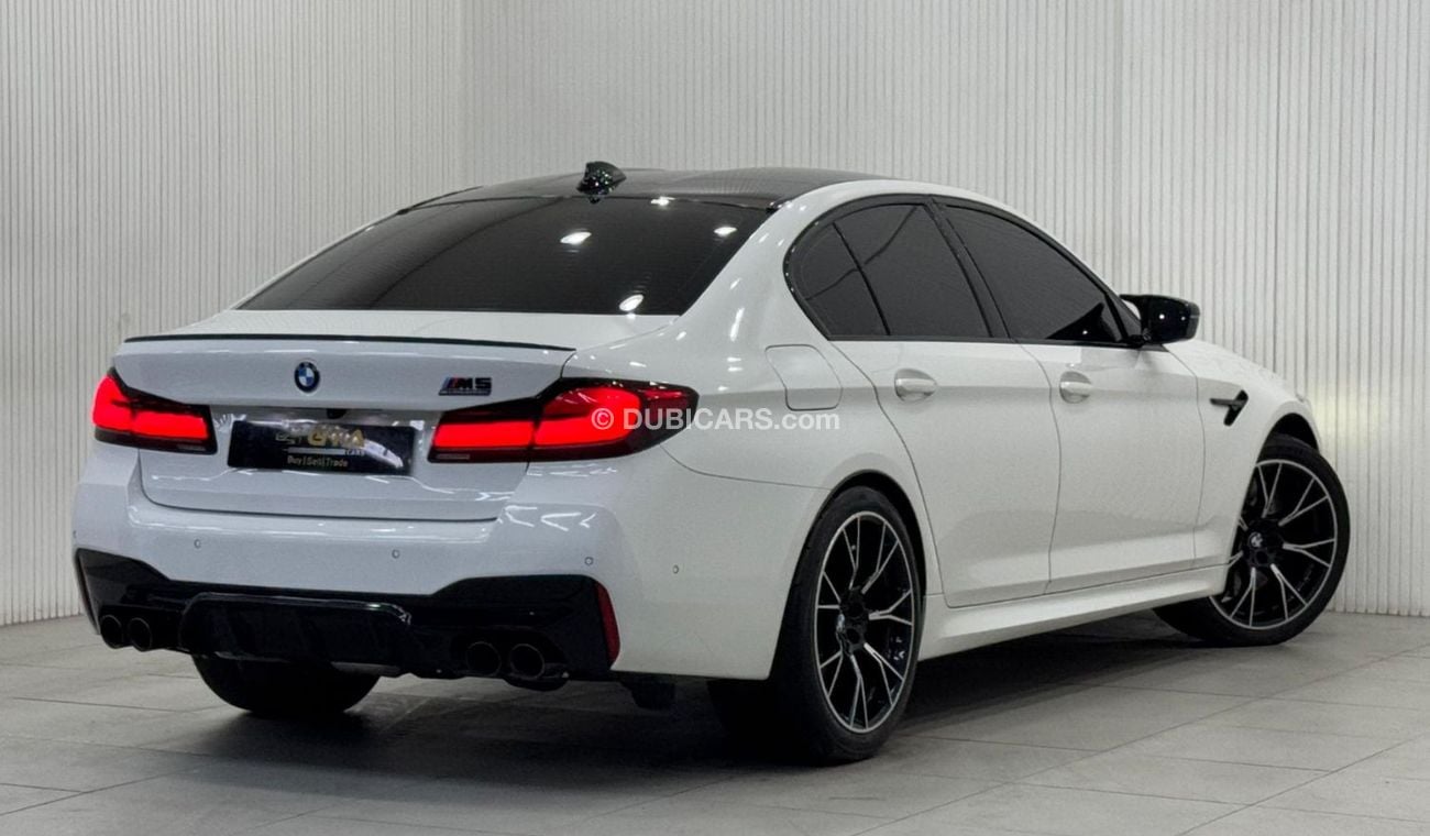 BMW M5 Competition 4.4L (625 HP) 2022 BMW M5 Competition, AGMC Agency Warranty, Full Service History, GCC